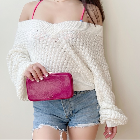 Kate Spade Women’s Tonight Crinkle Crossbody - Picture 4 of 13